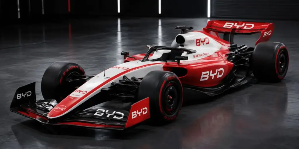 BYD explora entrar en la Fórmula 1 como el equipo número 12, pero choca con costes récord 1 Motor16 2026 BYD monoplaza Fórmula 1. Imagen portada.