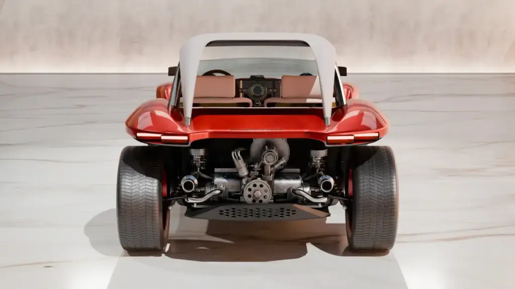 2026 Brado Carbon Buggy. Imagen trasera.