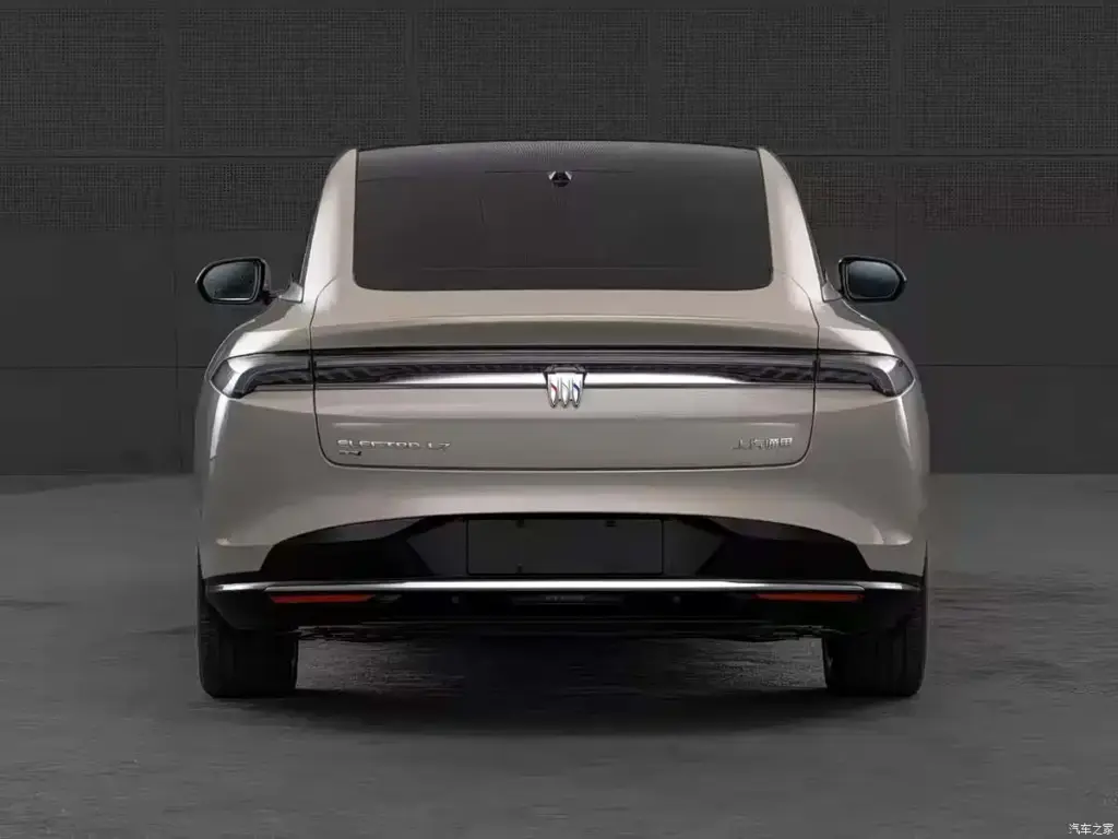 2026 Buick Electra L7 EREV. Imagen trasera.