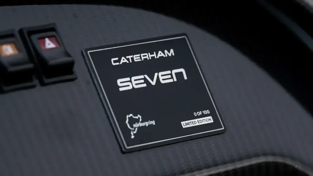 El Caterham Seven se rinde a los encantos del 'Infierno Verde' de Nürburgring 2 Motor16 2026 Caterham Seven Nürburgring Edition. Imagen detalle.