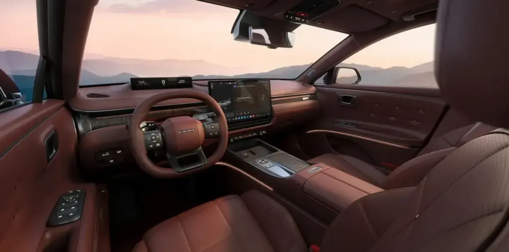 Hyundai solo podía celebrar los 40 años del Grandeur de la mejor manera posible 2 Motor16 2026 Hyundai Grandeur Corea. Imagen salpicadero.