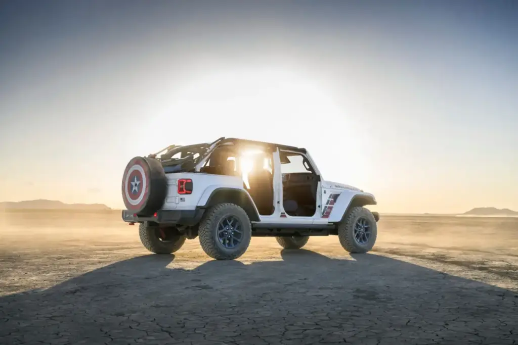 Jeep se marca el Wrangler que hubiera querido conducir el Capitán América 5 Motor16 2026 Jeep Wrangler America250 Edition 1 Motor16