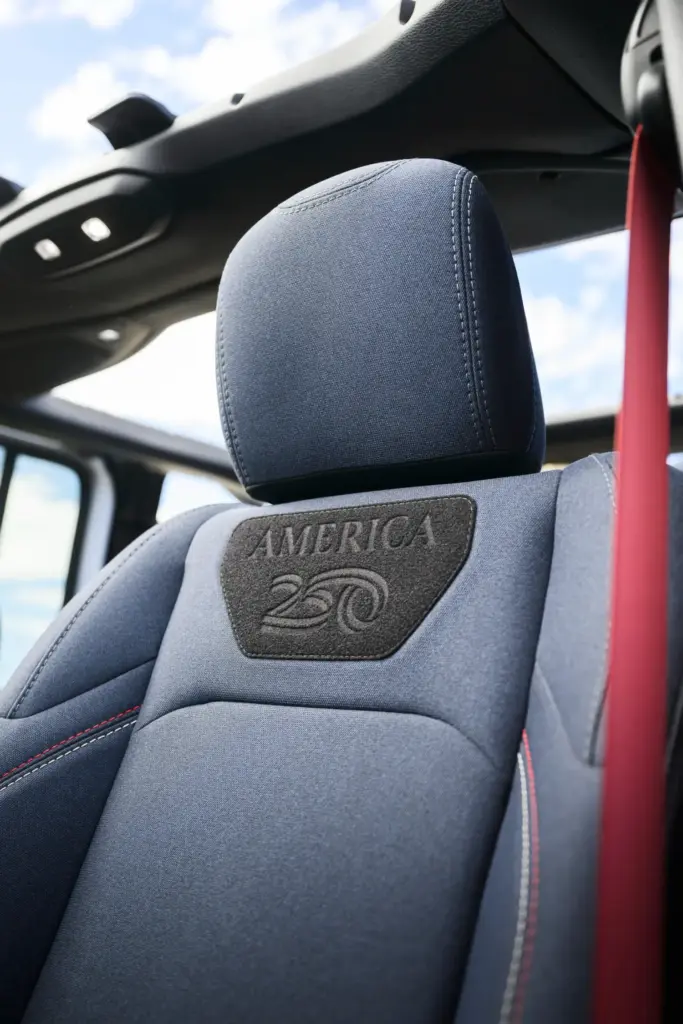 Jeep se marca el Wrangler que hubiera querido conducir el Capitán América 13 Motor16 2026 Jeep Wrangler America250 Edition 10 Motor16