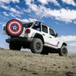 Si te preguntas cómo es el Wrangler que conduce el Capitán América, aquí tienes la respuesta