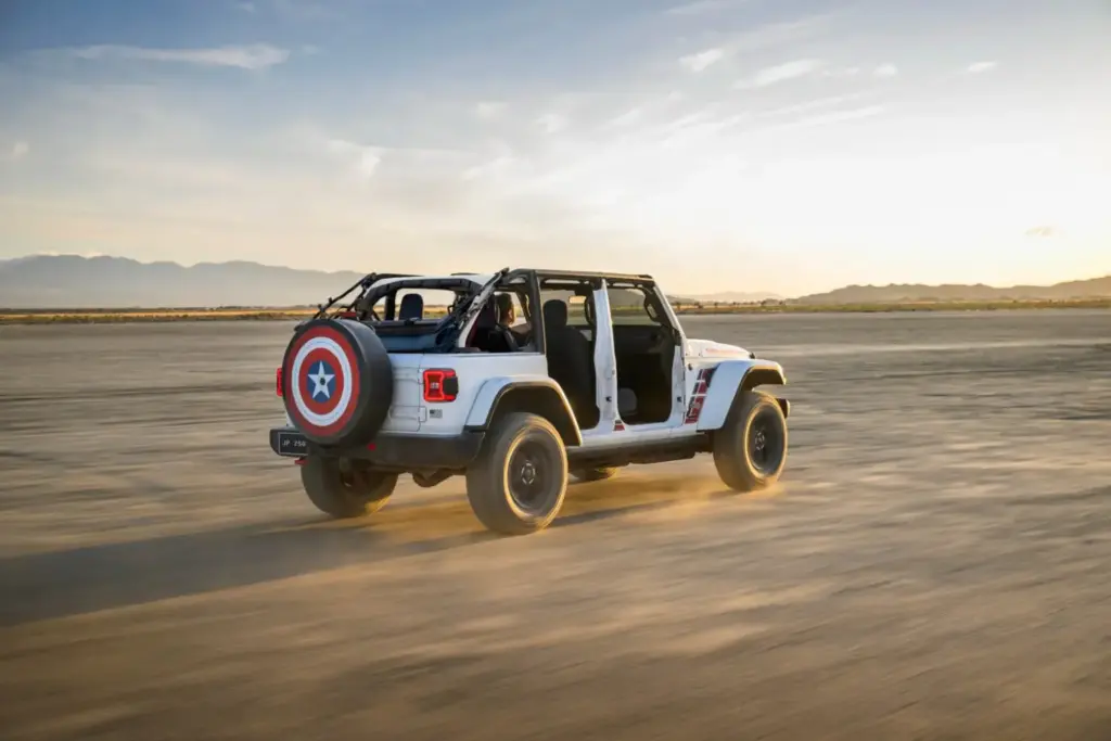 Jeep se marca el Wrangler que hubiera querido conducir el Capitán América 7 Motor16 2026 Jeep Wrangler America250 Edition 5 Motor16