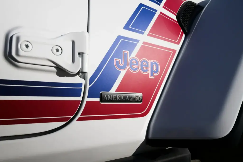 Jeep se marca el Wrangler que hubiera querido conducir el Capitán América 9 Motor16 2026 Jeep Wrangler America250 Edition 7 Motor16