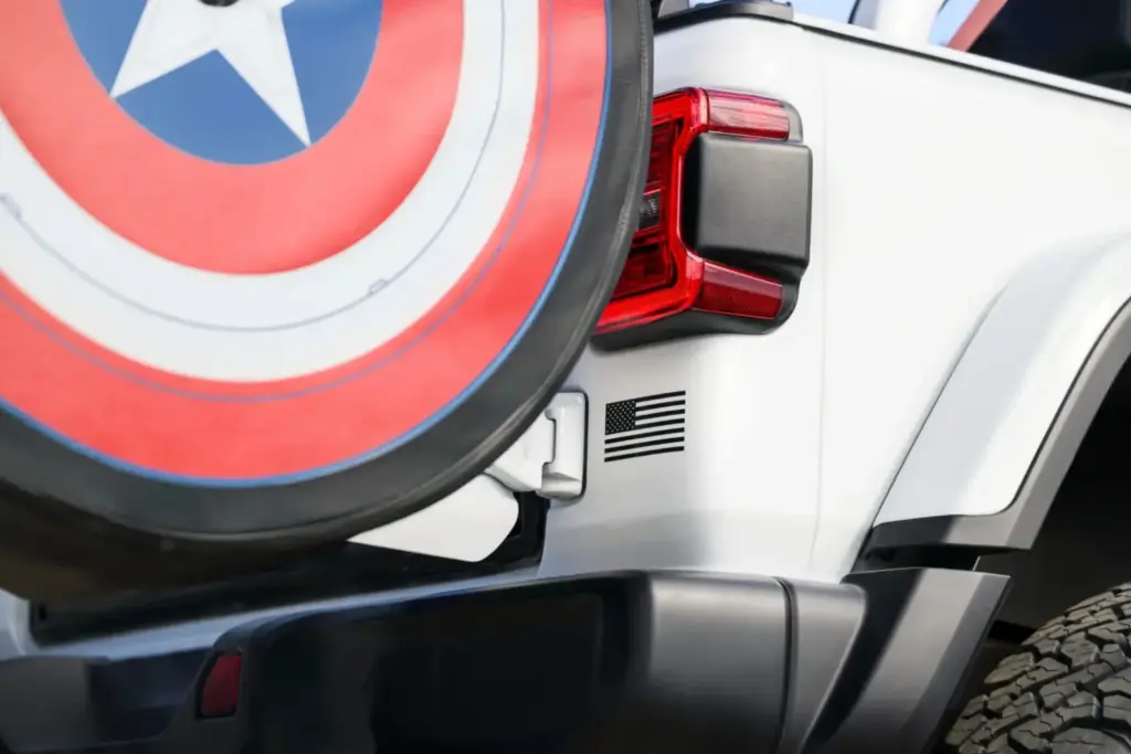 Jeep se marca el Wrangler que hubiera querido conducir el Capitán América 11 Motor16 2026 Jeep Wrangler America250 Edition 9 Motor16