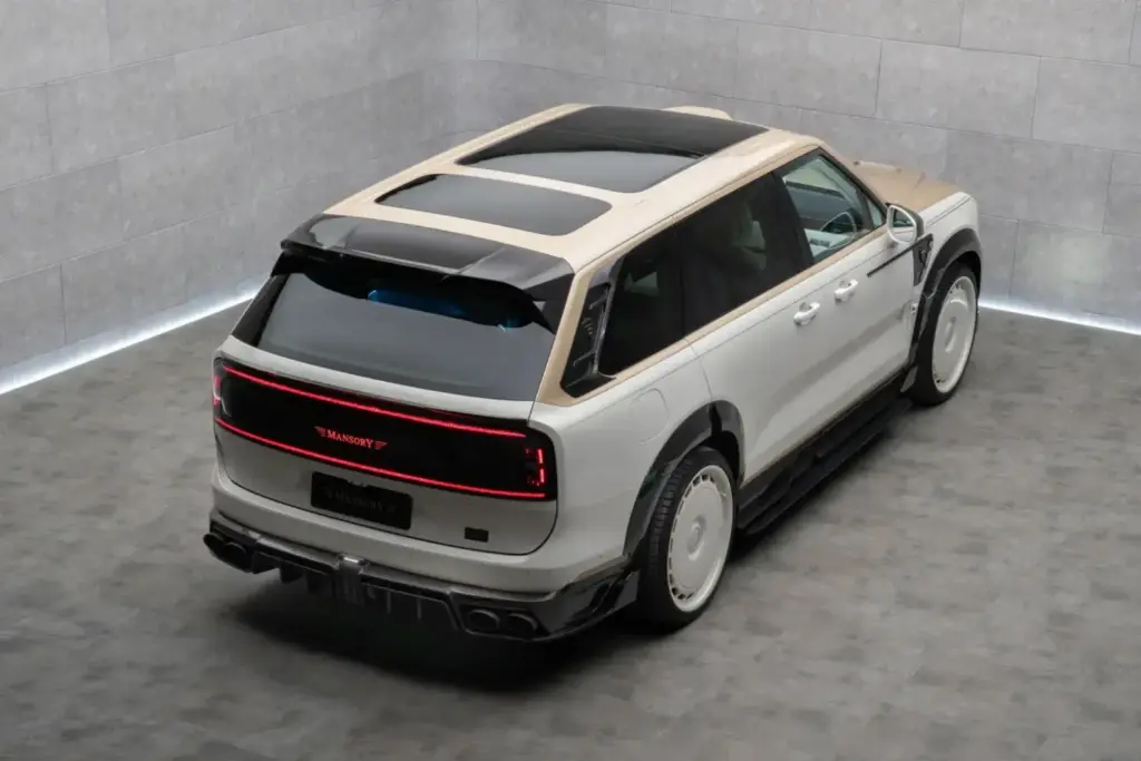 2026 Mansory Zeekr 9X. Imagen trasera.