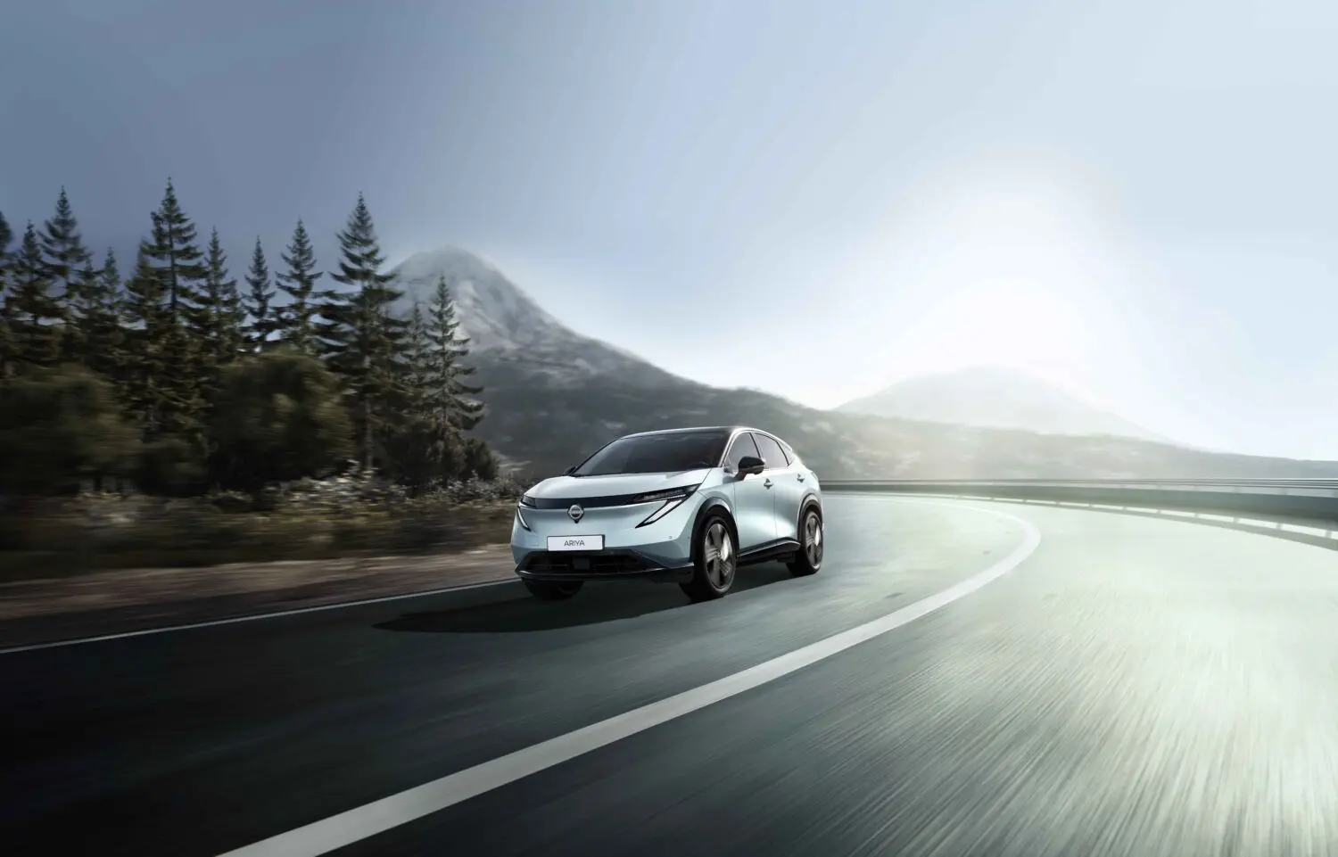 2026 Nissan Ariya UK. Imagen portada.