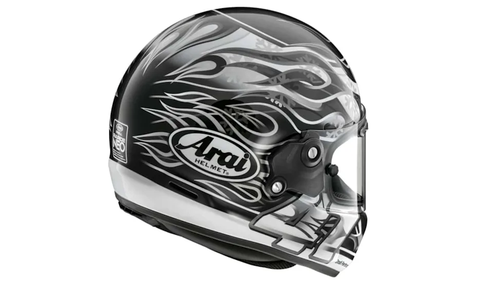 2026 Casco Arai Rapide Neo Haga Dark. Imagen portada.
