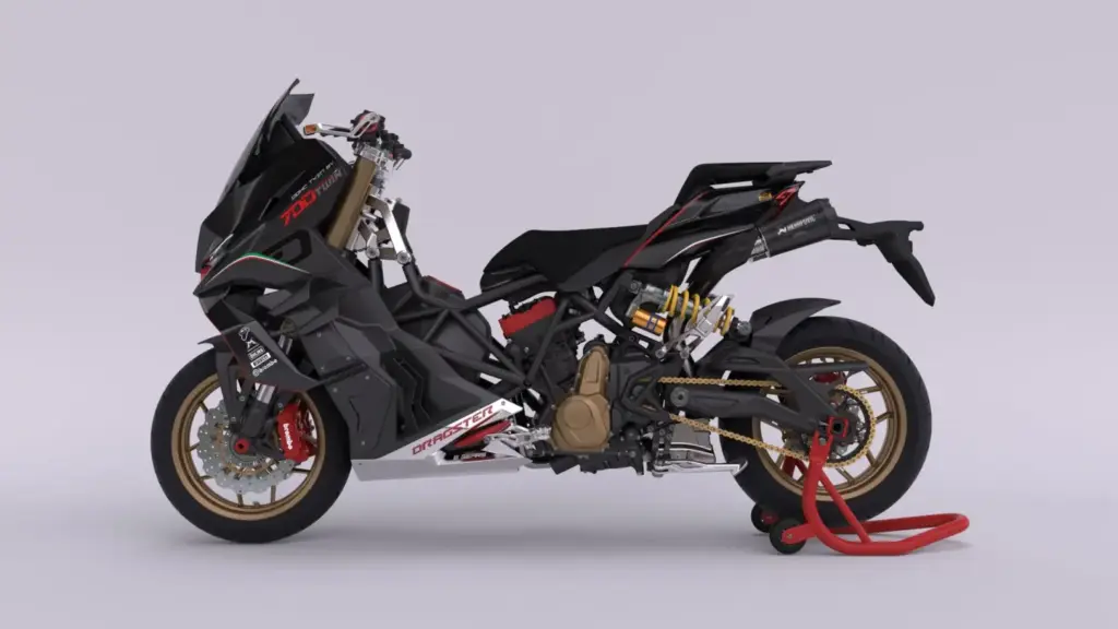 Italjet Dragster 700: El scooter deportivo con 68 CV más revolucionario ya se vende en España 1 Motor16 Italjet Dragster 700. Estudio.