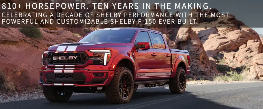 Shelby celebra 10 años creando los F-150 más locos del planeta con esta edición limitada de 2 Motor16 2026 Shelby F-150 10º aniversario. Imagen en movimiento.