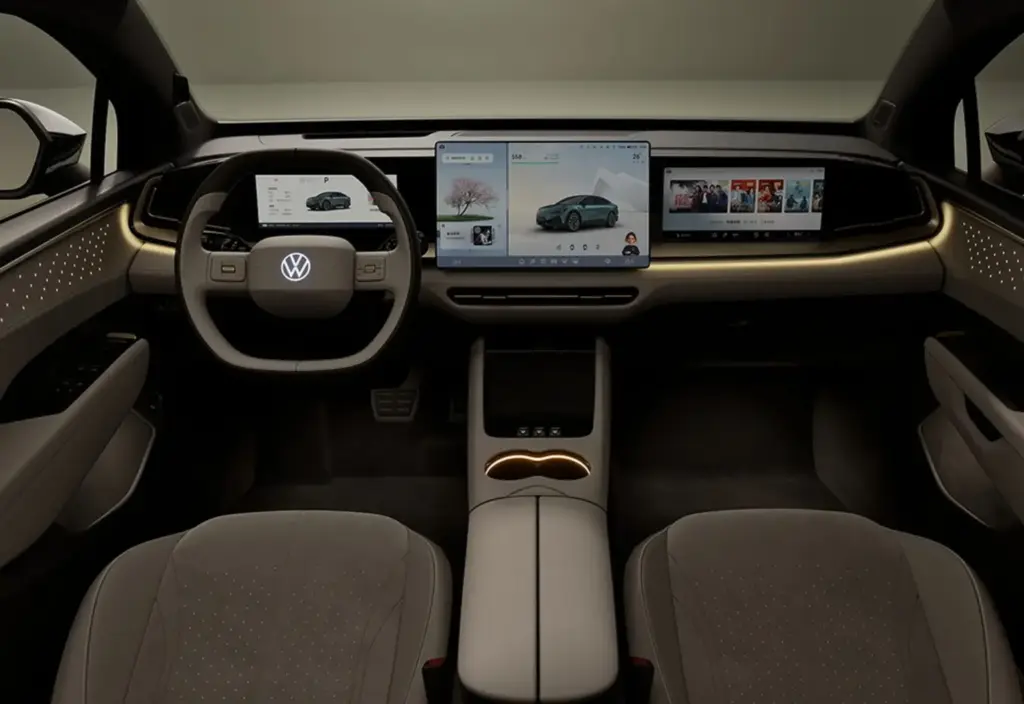 2026 Volkswagen ID. Unyx 07. Imagen interior.