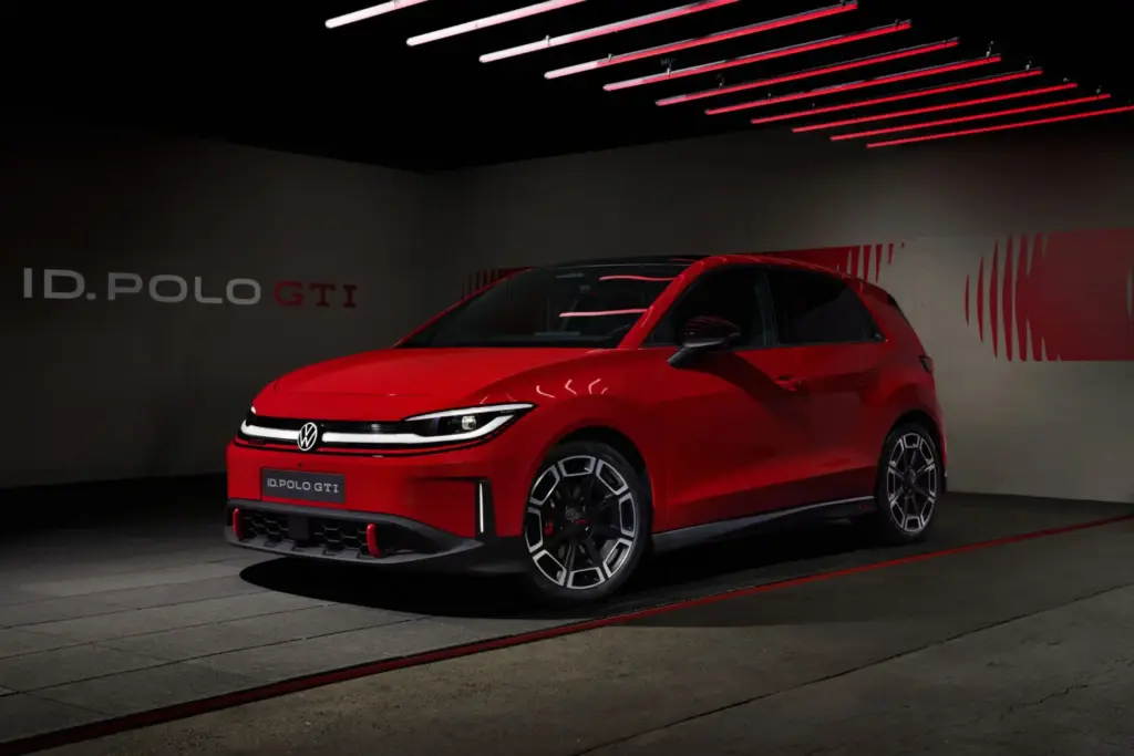 2026 Volkswagen ID. Polo GTI. Imagen delantera.