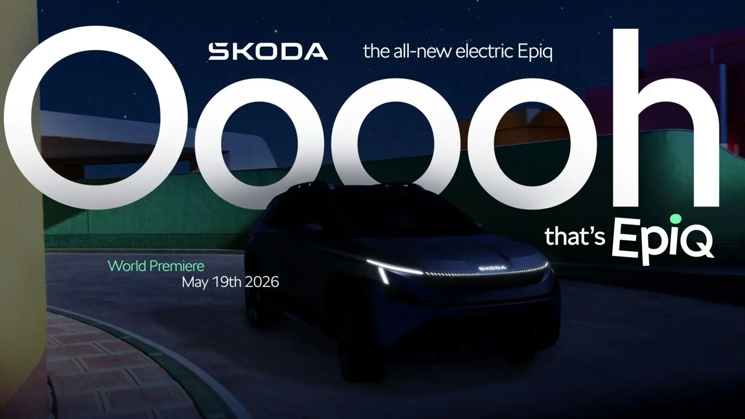 Estreno mundial del Škoda Epiq: tic, tac, tic, tac…
