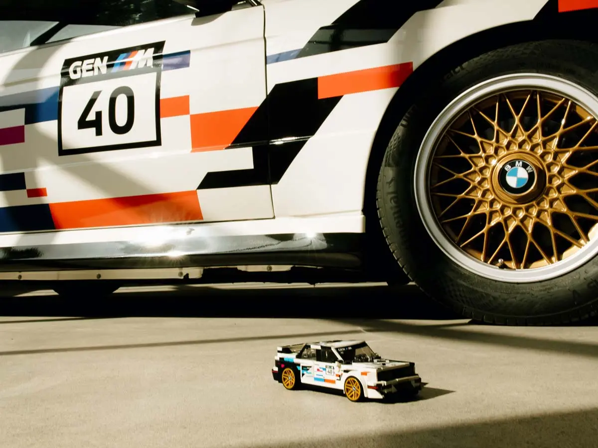 BMW M3 E30 40 aniversario Lego