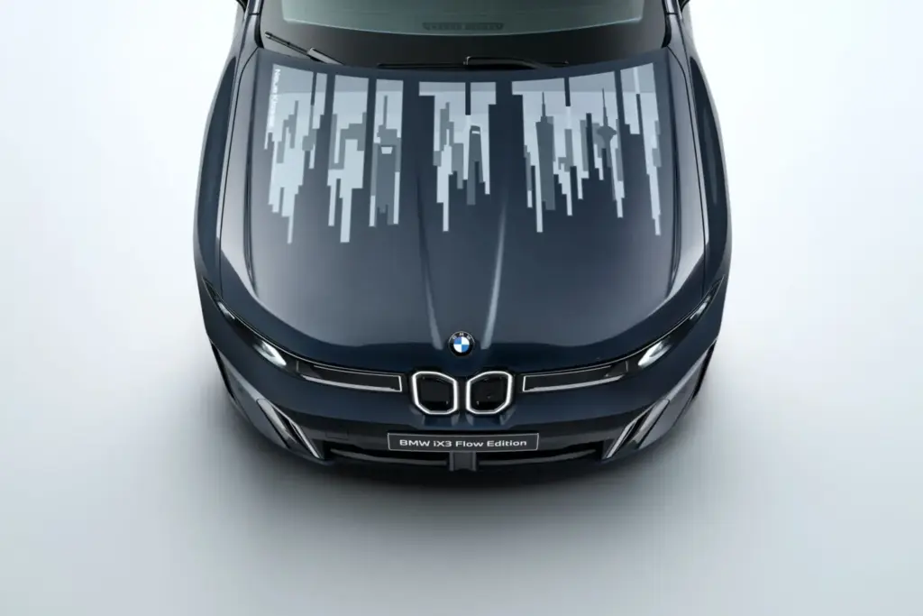 El BMW iX3 Flow Edition transforma el capó en una pantalla interactiva 7 Motor16 BMW iX3 Flow Edition 4 Motor16