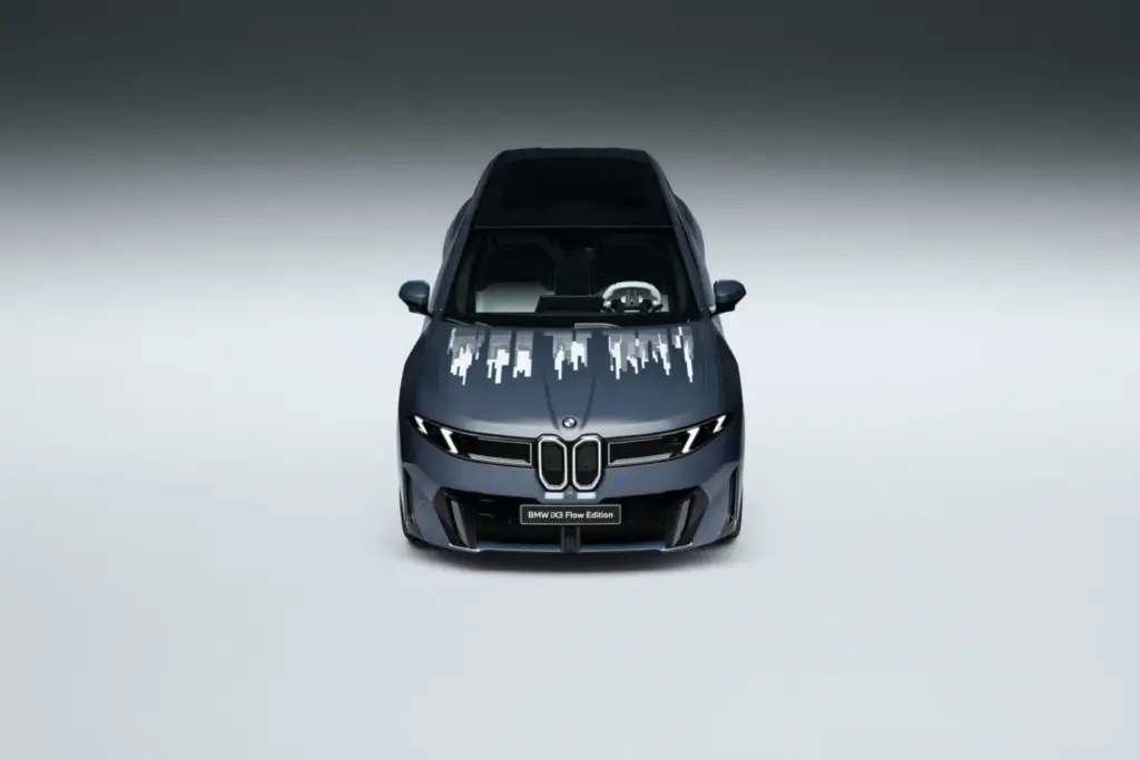 El BMW iX3 Flow Edition transforma el capó en una pantalla interactiva 8 Motor16 BMW iX3 Flow Edition 5 Motor16