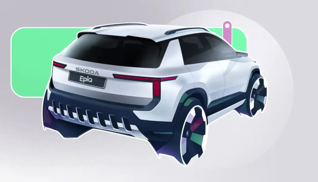 BOCETOS INTERIOR SKODA EPIQ 4 Motor16