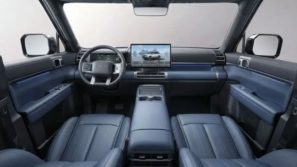 BYD se lanza al mundo de los grandes SUV con el Ti7 9 Motor16 BYD TI7 5 Motor16