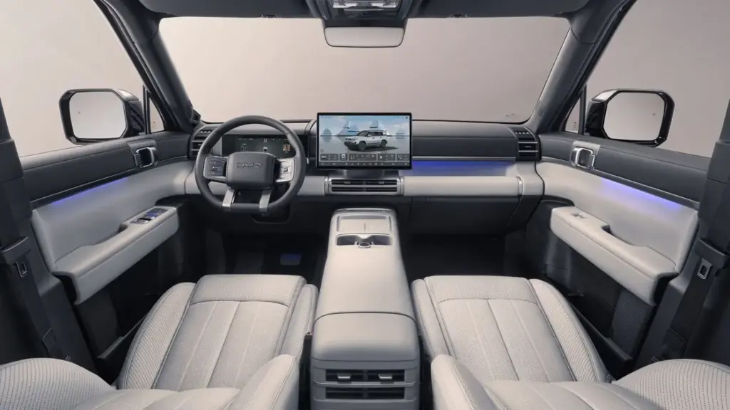 BYD se lanza al mundo de los grandes SUV con el Ti7 2 Motor16 BYD TI7 6 Motor16