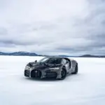 Bugatti Tourbillon: así ponen a prueba el nuevo hiperdeportivo híbrido en el hielo de Suecia