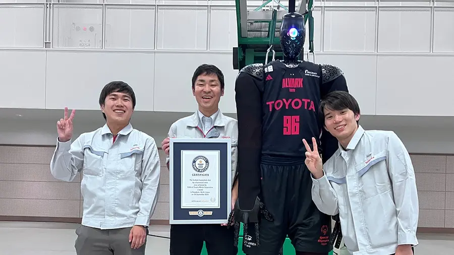 CUE7, el robot de Toyota con IA que podría quitarle el puesto a LeBron James como mejor anotador de baloncesto 2 Motor16 Toyota, CUE, robot, humanoide, baloncesto
