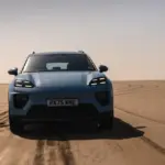 El desafío del Porsche Macan eléctrico en la bahía de Morecambe. La marea no espera
