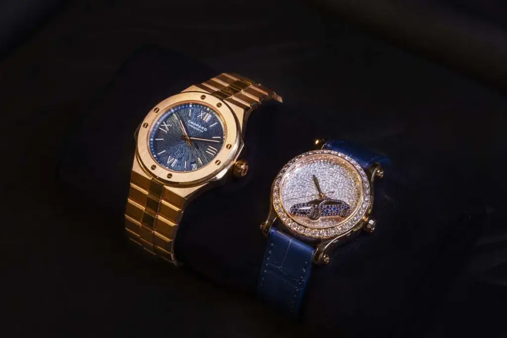 El DENZA Z9GT Chopard se ha presentado en Cannes: eléctrico, decorado con amatistas y con 1.150 CV 2 Motor16 DENZA, Chopard, Z9GT, relojes