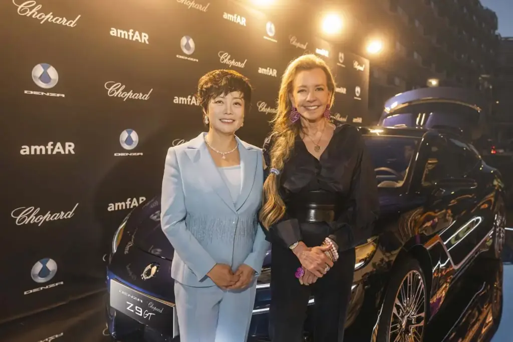 El DENZA Z9GT Chopard se ha presentado en Cannes: eléctrico, decorado con amatistas y con 1.150 CV 3 Motor16 DENZA, Stella Li, BYD, Chopard