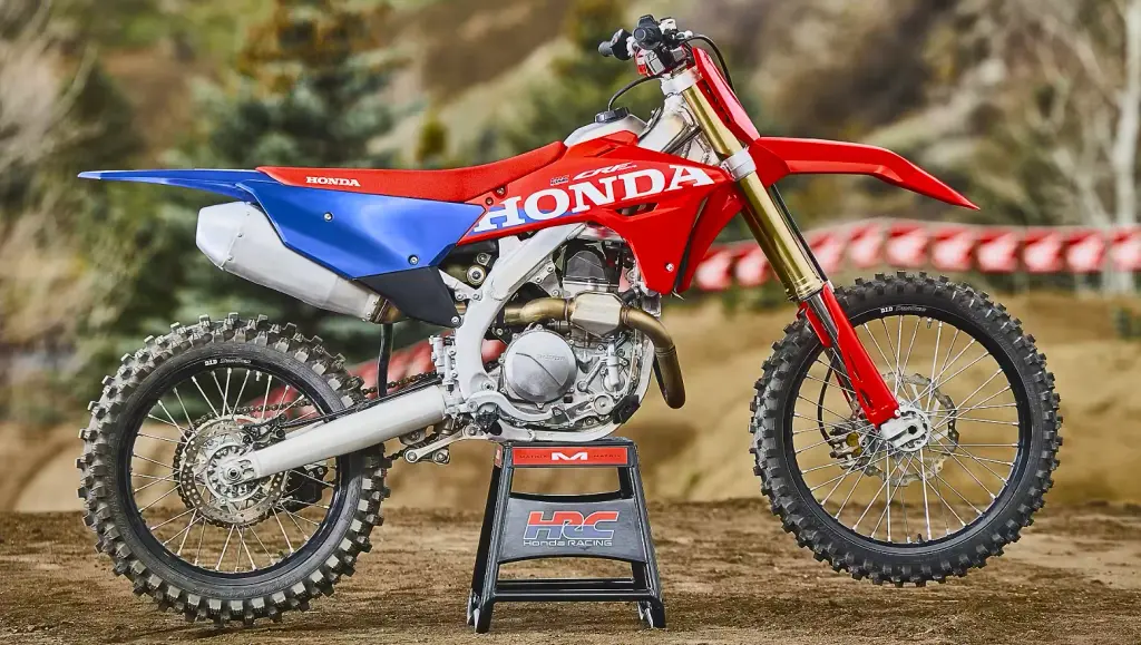 Honda CRF 2027: el motocross se reinventa con más potencia, menos peso y tecnología HRC