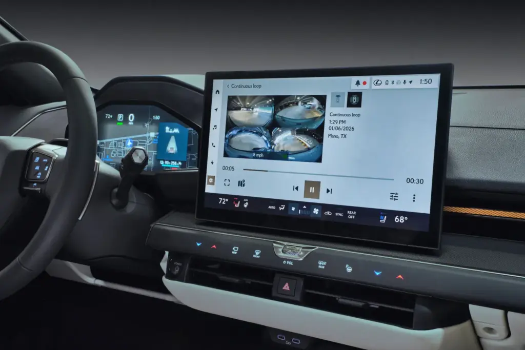 Lexus reinventa la cabina: así es el nuevo sistema multimedia Interface que debuta en el ES 2026 10 Motor16 Lexus Interface Drive Recorder Playback 1 Motor16