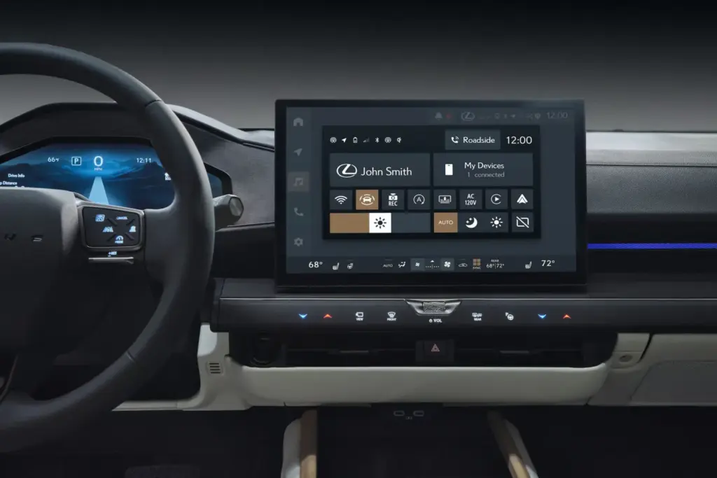 Lexus reinventa la cabina: así es el nuevo sistema multimedia Interface que debuta en el ES 2026 2 Motor16 Lexus Interface Quick Control Menu Motor16