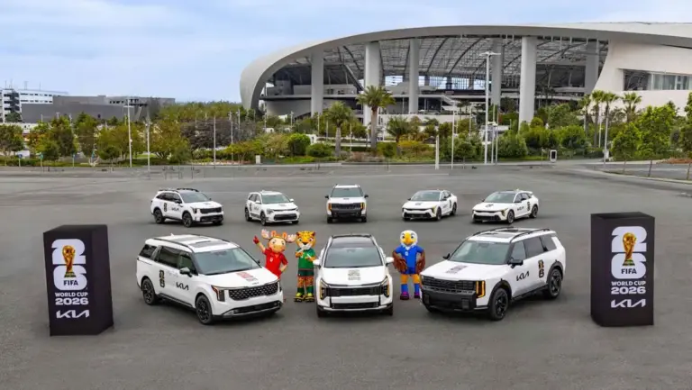 La gran flota de Kia para el Mundial de la FIFA: desplegará 660 vehículos en EE.UU., Canadá y México