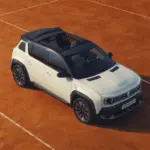 El Renault 4 Roland Garros show car se presentará en el mítico torneo parisino