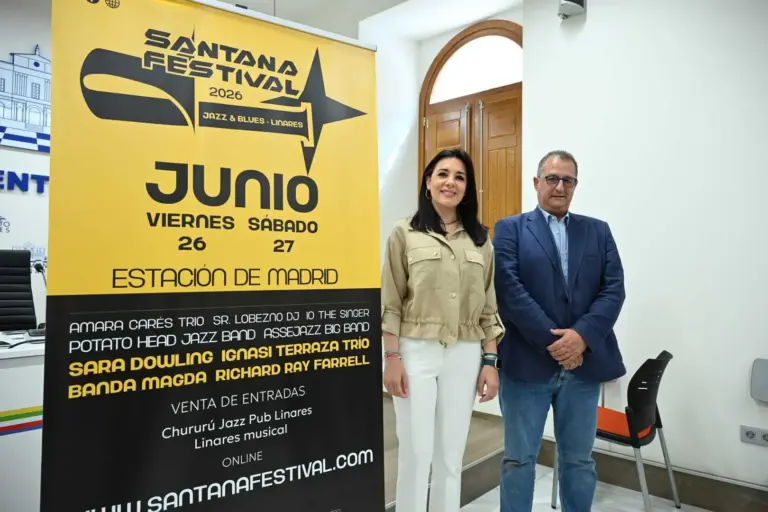 Santana conecta con Linares, el lugar que vio nacer a la marca, apoyando su festival de jazz