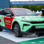 Škoda convierte su eléctrico Elroq en un  karaoke para el Mundial de Hockey sobre Hielo