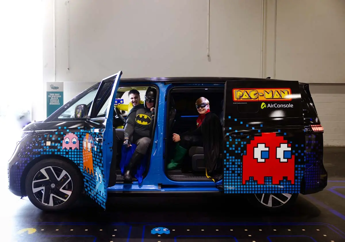Volkswagen ID. Buzz, PAC-MAN, AirConsole