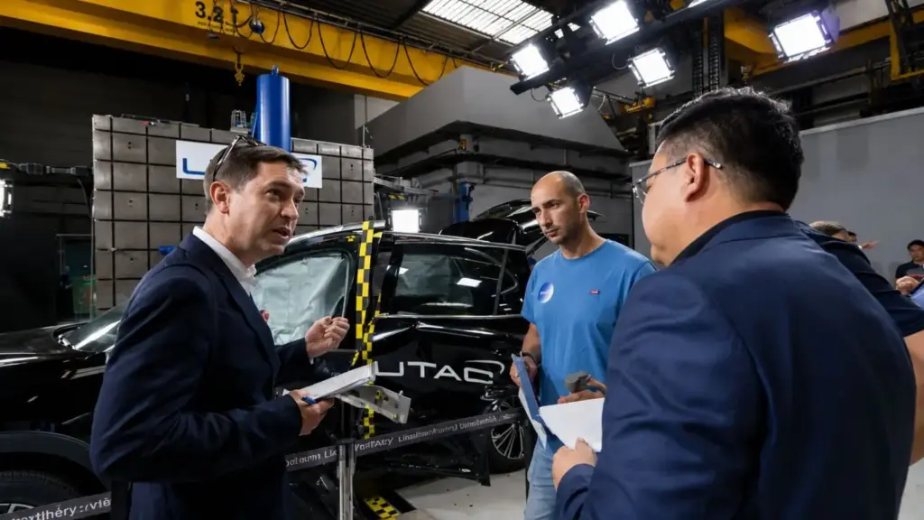 El Geely Starray EM-i se somete a un crash test más severo que el de EuroNCAP 4 Motor16 crash test geely Starray EM i 1 7 Motor16