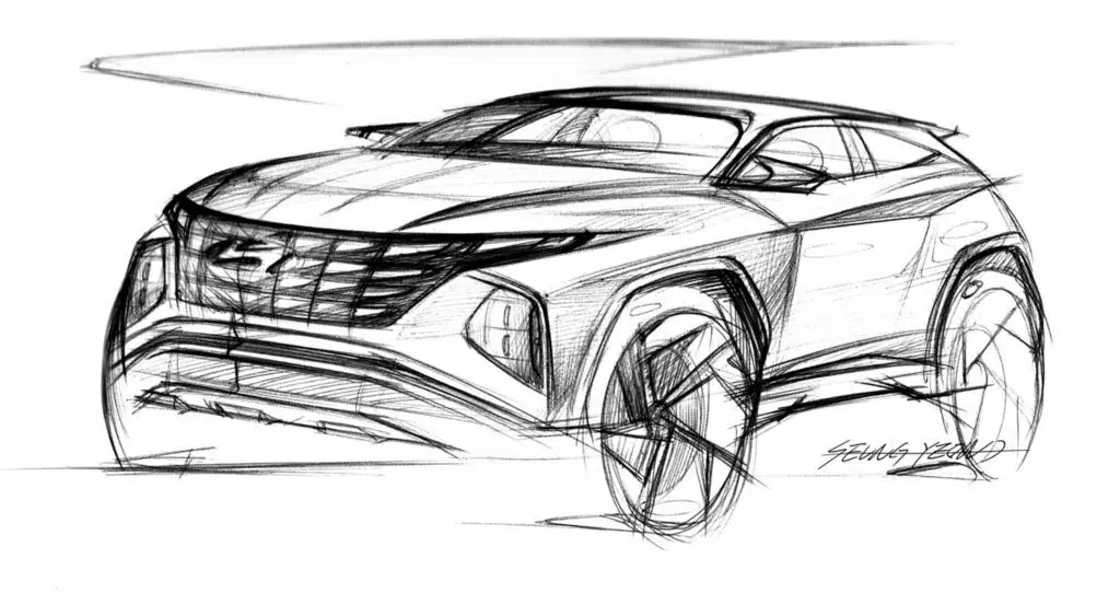 hyundai tucson design story sketch 04 Motor16