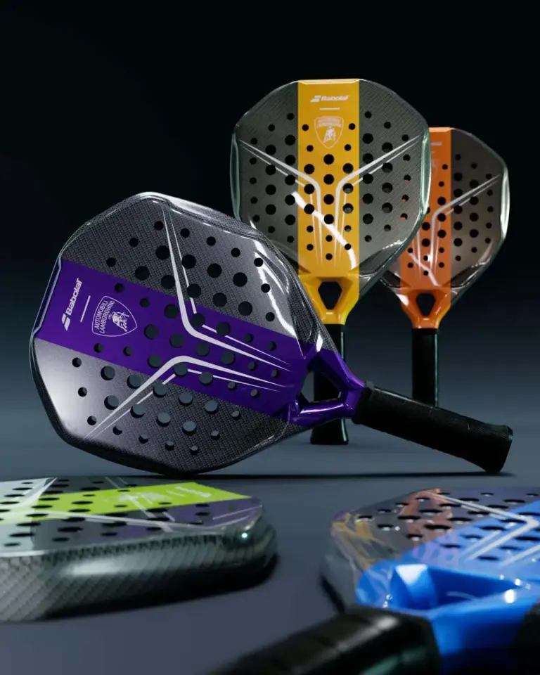 Lamborghini y Babolat lanzan cinco nuevos colores para su primera pala de pádel: solo hay 50 exclusivas unidades