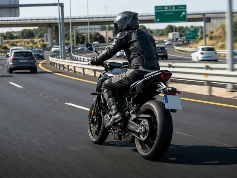 Hugo (42), agente de tráfico: «Casi la mitad de los que van en moto piensan que los límites no son para ellos»
