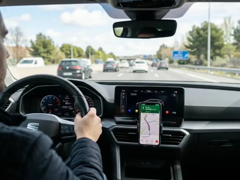 La Guardia Civil puede multarte con 200 euros si llevas así el móvil en el coche