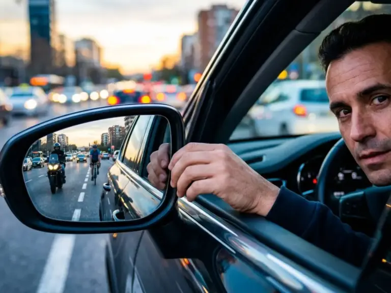 Sergio (38), profesor de autoescuela: «Estás colocando mal los retrovisores de tu coche»