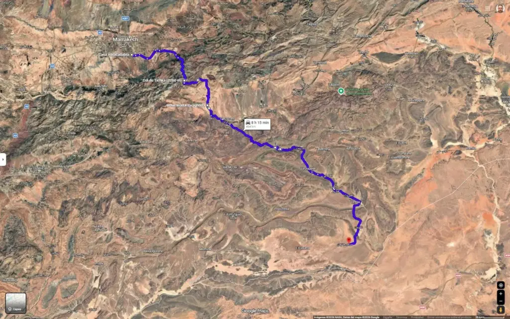 1 Ebro Grand Tour Marruecos 2026 ruta martes Motor16