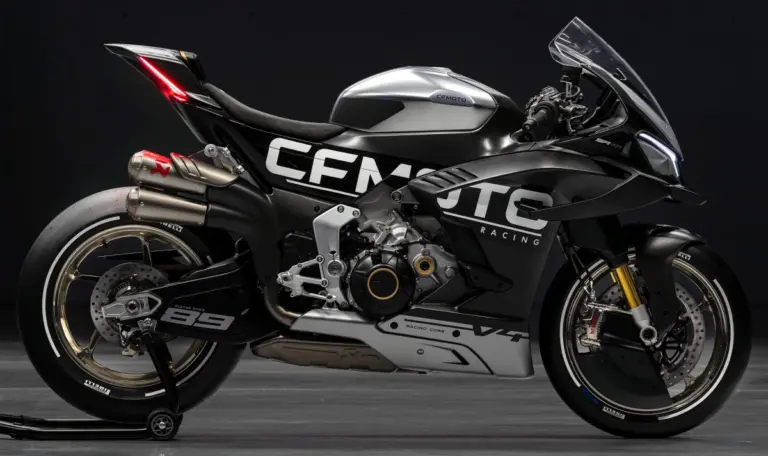 La CFMoto V4 SR-RR supera los 315 km/h en pruebas oficiales: la superbike china bate récords