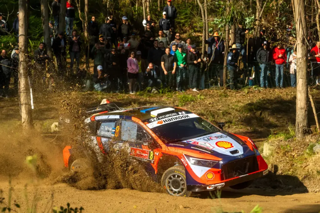 Hankook responde a las críticas con un neumático de grava revisado para el WRC en Grecia 1 Motor16 20250523 Grit gravel and a strong finish Rally de Portugal 02 Motor16