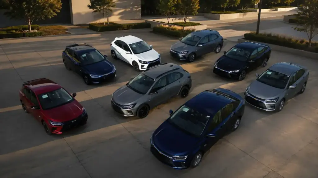 Onix: El compacto que Chevrolet conserva con vida y que vende por 17.000 euros 4 Motor16 2026 Chevrolet Onix Brasil. Imagen gama.