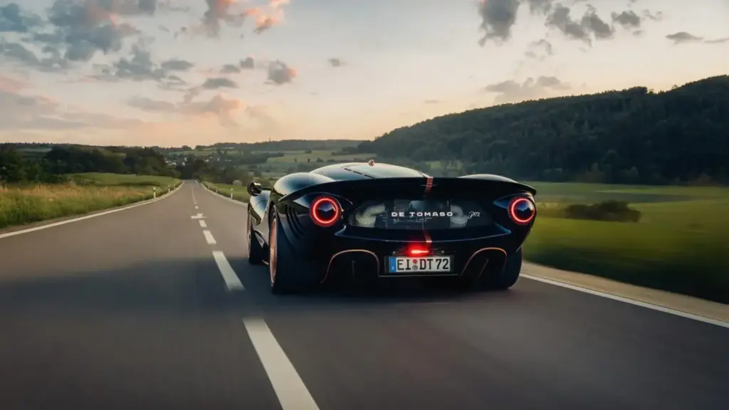Notte Aureliana: el primer De Tomaso P72 que llega a manos de un cliente es puro arte 6 Motor16 2026 De Tomaso P72 Notte Aureliana 7 Motor16