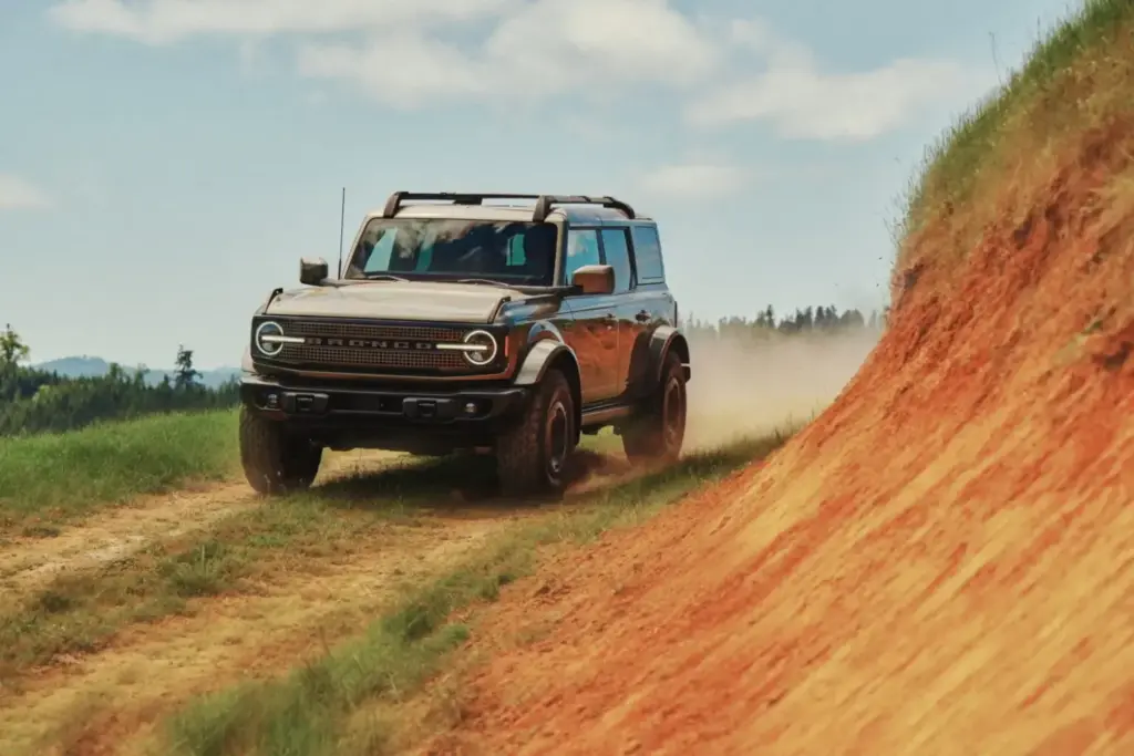 2026 Ford Bronco Filson. Imagen movimiento.